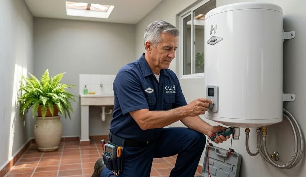Reparación de calentadores Haceb en Cali por técnico especializado de Cali Técnicos.