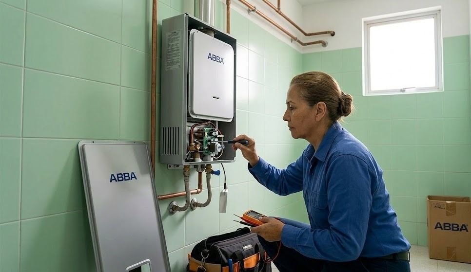 Arreglo inmediato y reparación de calentadores ABBA en Cali a domicilio.