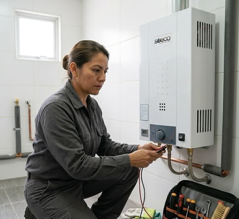 Revisión técnica y reparación de calentadores sueco en Cali para mejorar su eficiencia.